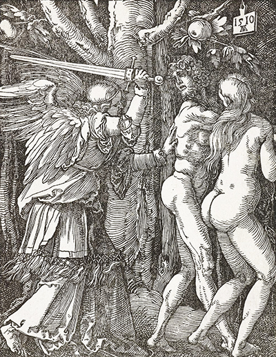 Vertreibung aus dem Paradies (Expulsion from the Paradise) Albrecht Durer